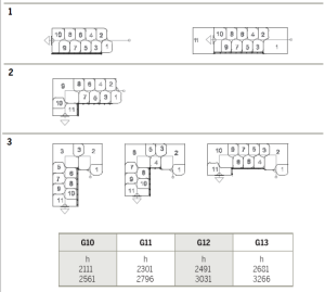 Venus Spacesaver Layouts
