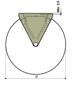 Steel Spiral Stair Round Opening
